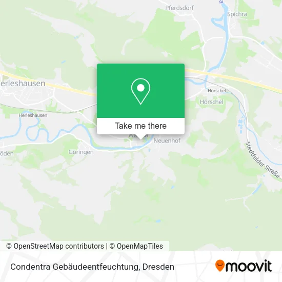 Карта Condentra Gebäudeentfeuchtung