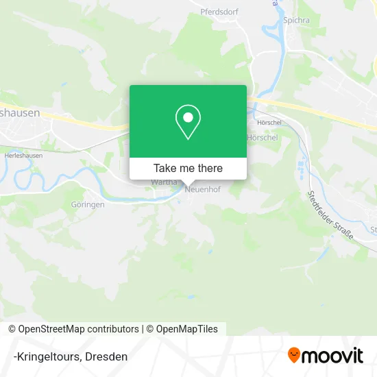 Карта -Kringeltours