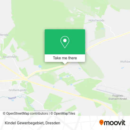 Kindel Gewerbegebiet map