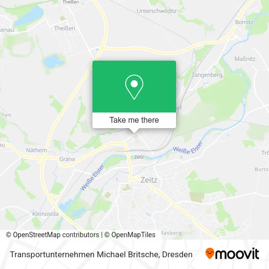 Карта Transportunternehmen Michael Britsche