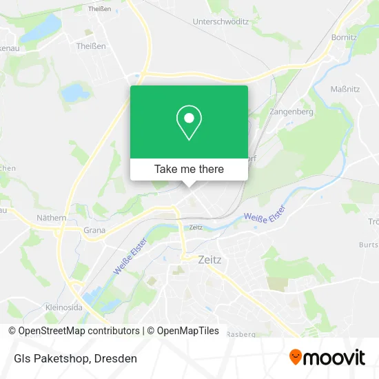 Карта Gls Paketshop