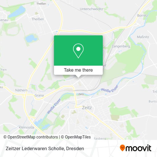 Карта Zeitzer Lederwaren Scholle