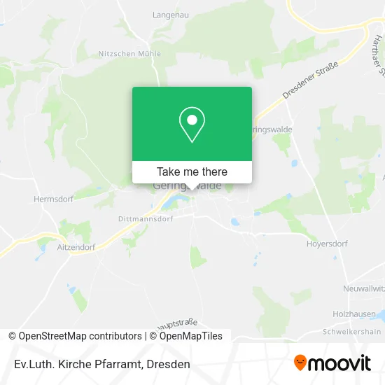 Карта Ev.Luth. Kirche Pfarramt