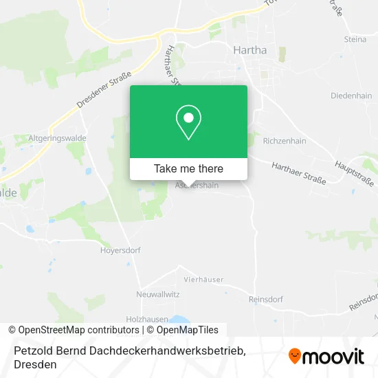 Карта Petzold Bernd Dachdeckerhandwerksbetrieb