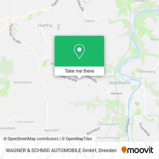 Карта WAGNER & SCHMID AUTOMOBILE GmbH