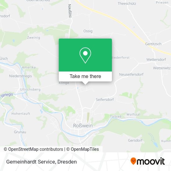 Карта Gemeinhardt Service