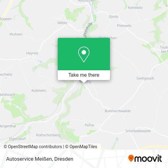 Карта Autoservice Meißen