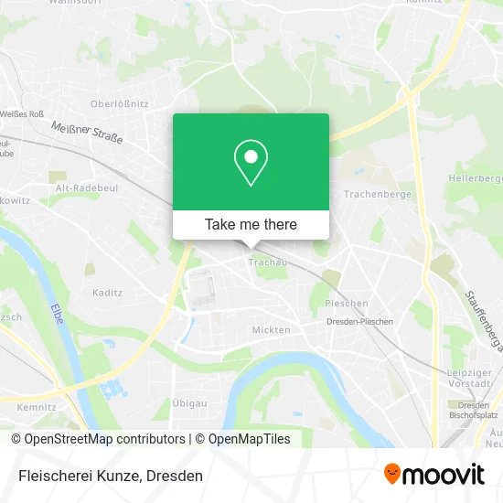 Карта Fleischerei Kunze