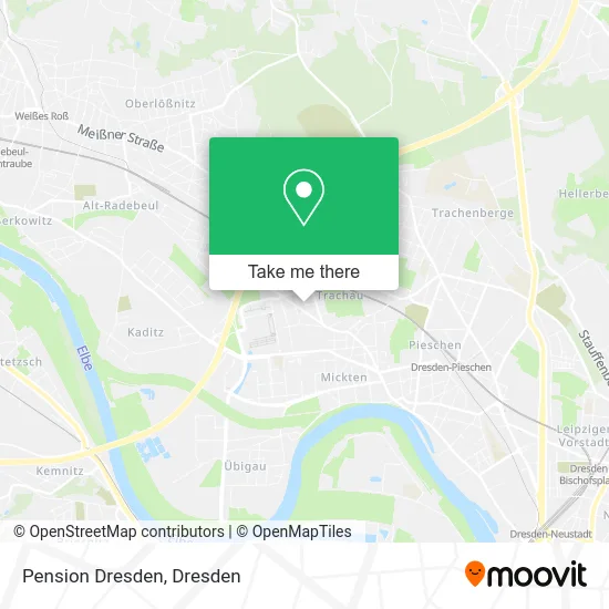 Карта Pension Dresden