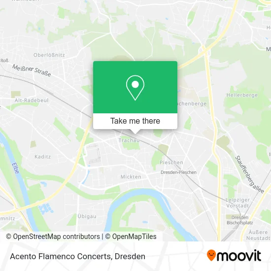 Карта Acento Flamenco Concerts