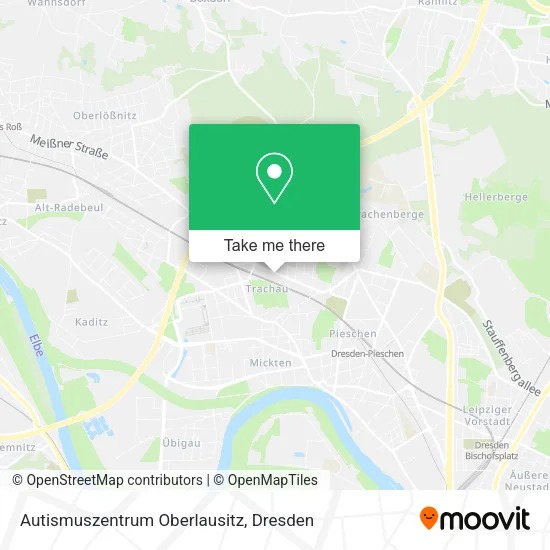 Карта Autismuszentrum Oberlausitz