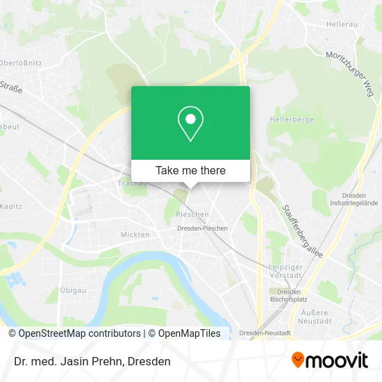 Карта Dr. med. Jasin Prehn