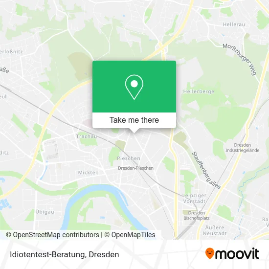 Карта Idiotentest-Beratung