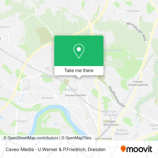 Карта Caveo Media - U.Werner & P.Friedrich