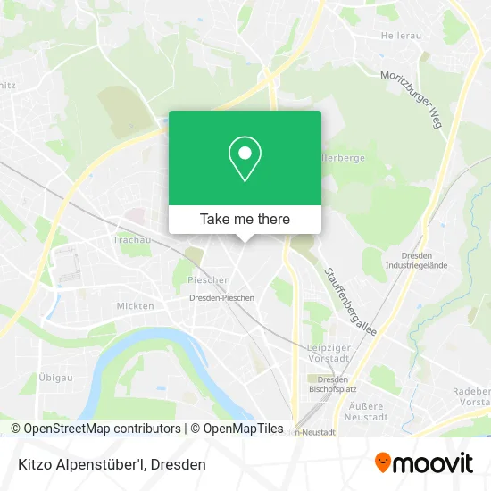 Карта Kitzo Alpenstüber'l