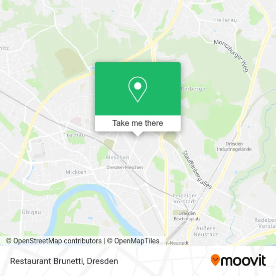 Restaurant Brunetti map