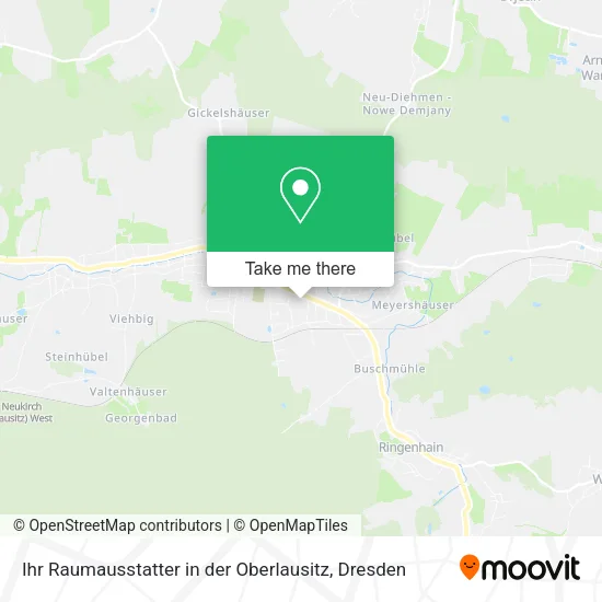 Карта Ihr Raumausstatter in der Oberlausitz