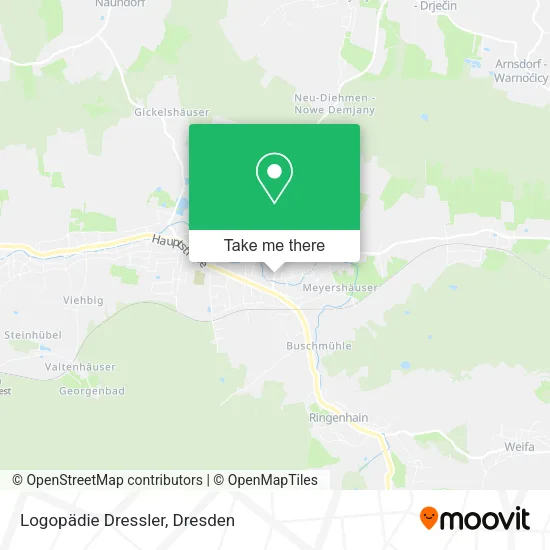 Карта Logopädie Dressler