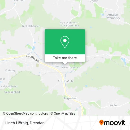 Карта Ulrich Hörnig