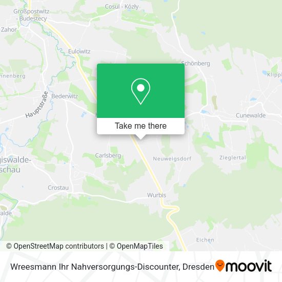 Карта Wreesmann Ihr Nahversorgungs-Discounter