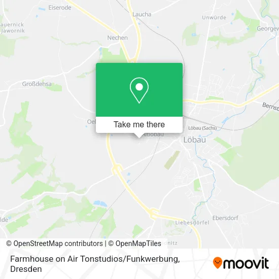 Карта Farmhouse on Air Tonstudios / Funkwerbung