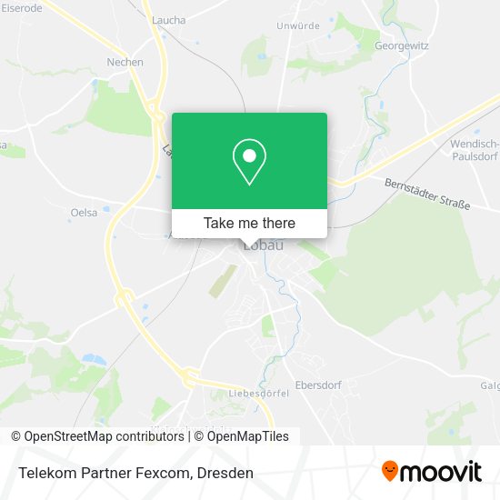 Telekom Partner Fexcom map