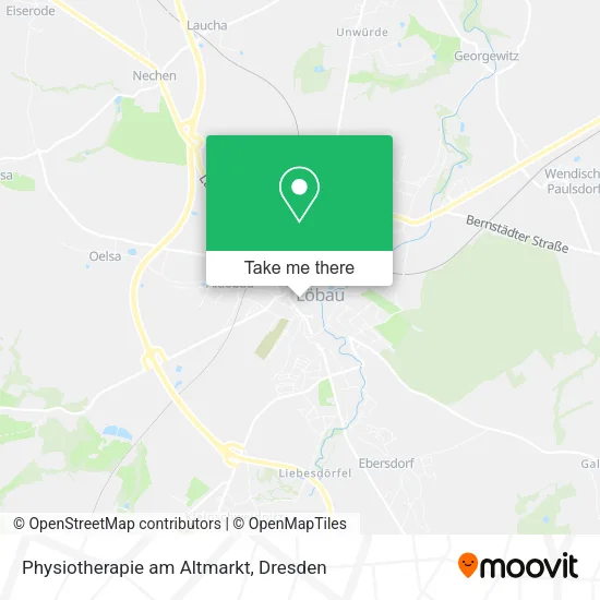 Карта Physiotherapie am Altmarkt