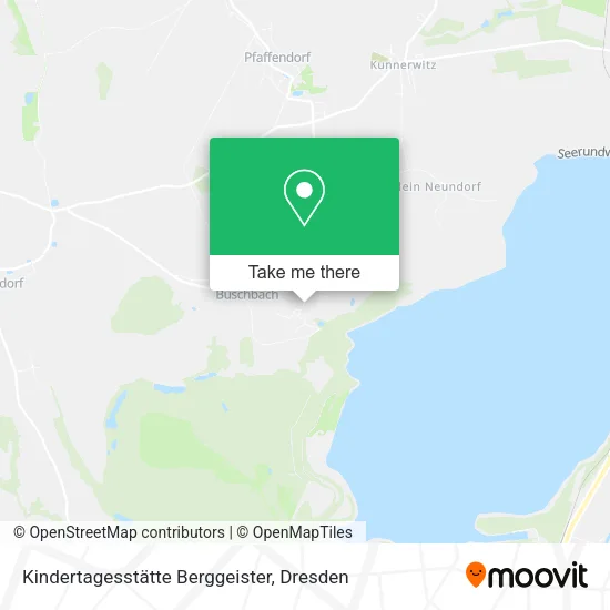 Карта Kindertagesstätte Berggeister