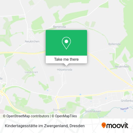 Карта Kindertagesstätte im Zwergenland