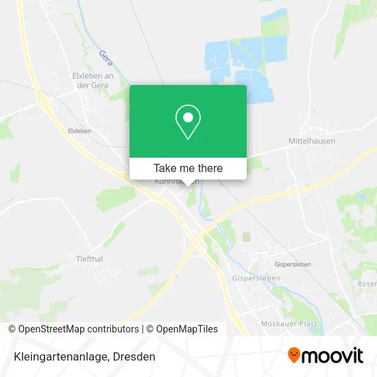 Карта Kleingartenanlage
