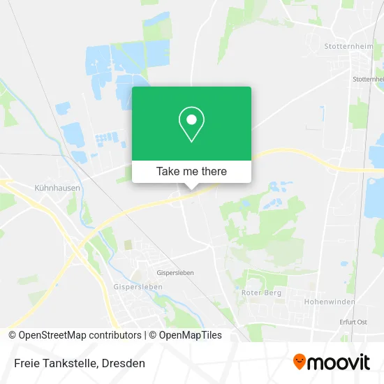 Карта Freie Tankstelle