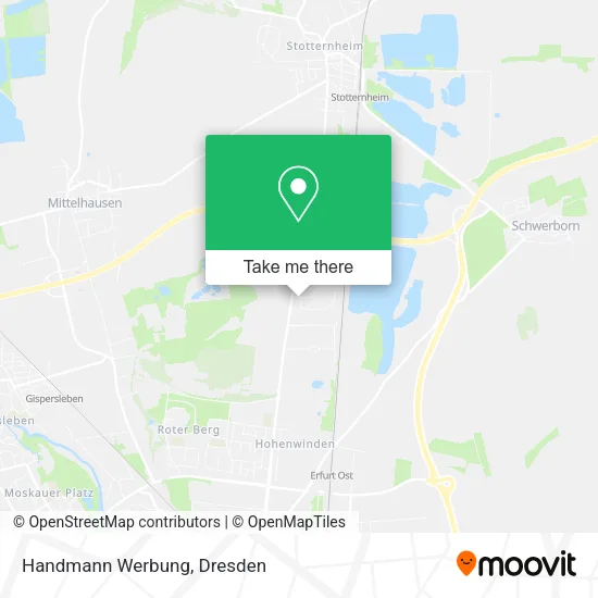 Карта Handmann Werbung