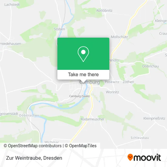Карта Zur Weintraube