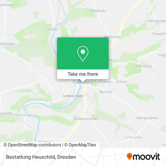 Карта Bestattung Heuschild