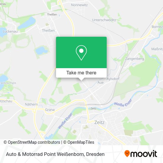 Карта Auto & Motorrad Point Weißenborn