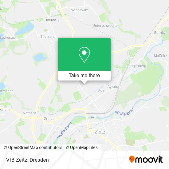 Карта VfB Zeitz