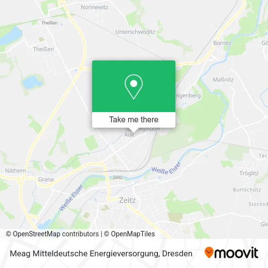 Карта Meag Mitteldeutsche Energieversorgung