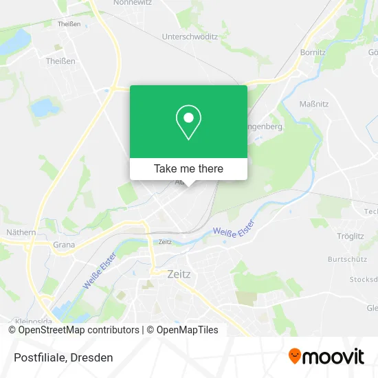 Карта Postfiliale