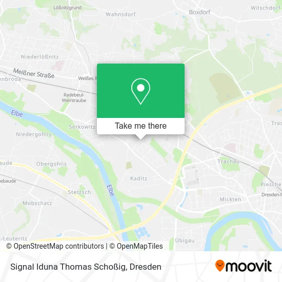 Карта Signal Iduna Thomas Schoßig