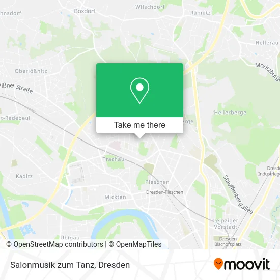 Карта Salonmusik zum Tanz