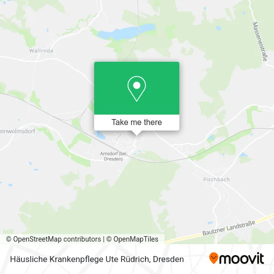 Карта Häusliche Krankenpflege Ute Rüdrich