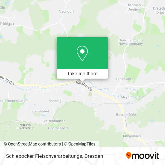Карта Schiebocker Fleischverarbeitungs