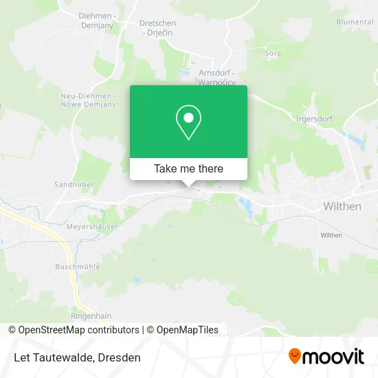 Карта Let Tautewalde