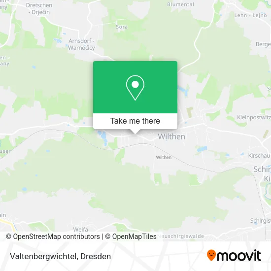 Карта Valtenbergwichtel