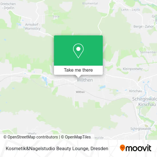 Карта Kosmetik&Nagelstudio Beauty Lounge