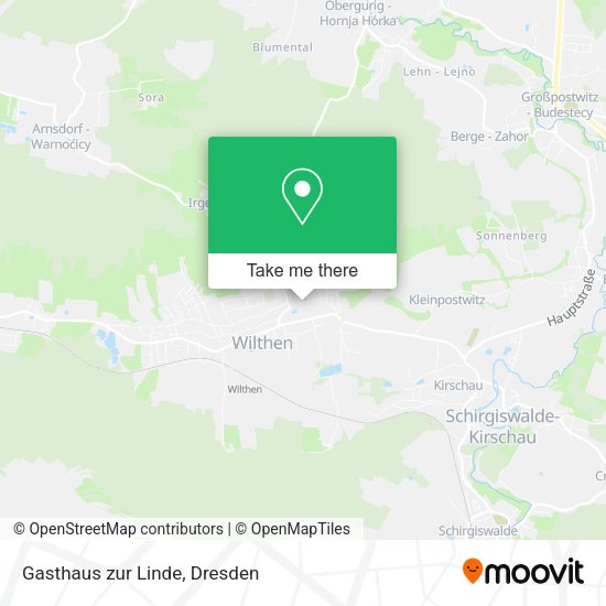 Карта Gasthaus zur Linde