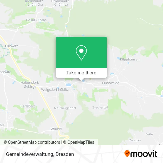 Карта Gemeindeverwaltung