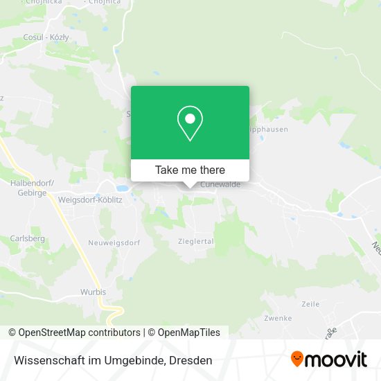 Карта Wissenschaft im Umgebinde