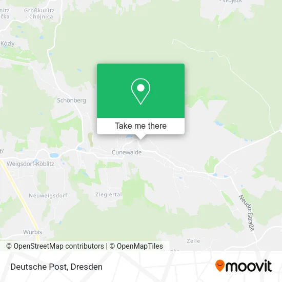 Карта Deutsche Post