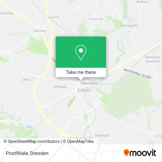 Карта Postfiliale